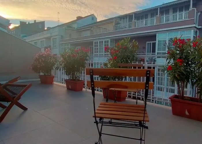 Loft Con Terraza En El Centro De Vutco 07320 Σαντιάγο ντε Κομποστέλα